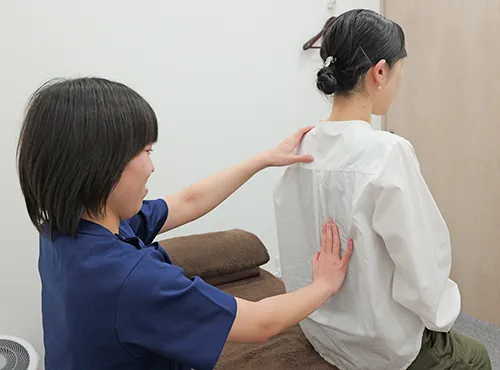 局所鍼施術