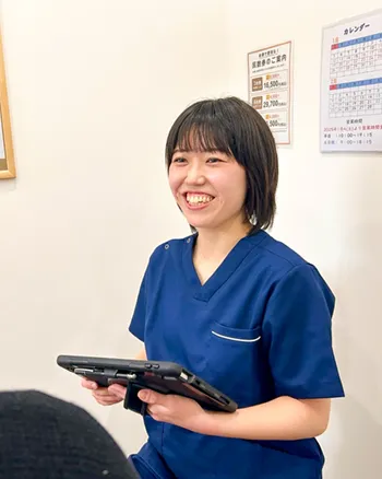 スタッフインタビュー 鍼灸施術