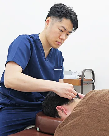 スタッフインタビュー 鍼灸施術