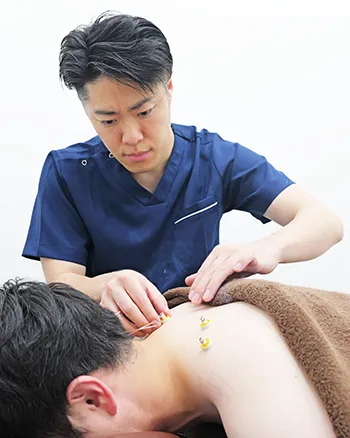 スタッフインタビュー 鍼灸施術