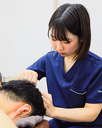 スタッフインタビュー 鍼灸施術